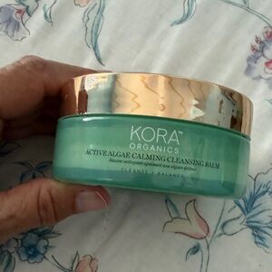 KORA Organics Green Cleansing Balm with Gold Lid